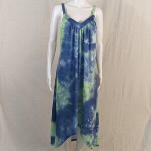 Tie Dye Super Soft High Low Dress NWOT
